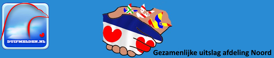 Gezamenlijke uitslagen afdeling Noord